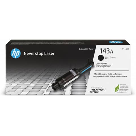 Toner originale - 143A - Nero - W1143A HP nero W1143A